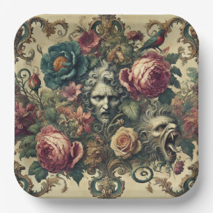 Arcane Atelier – Gothic Baroque Paper Plate