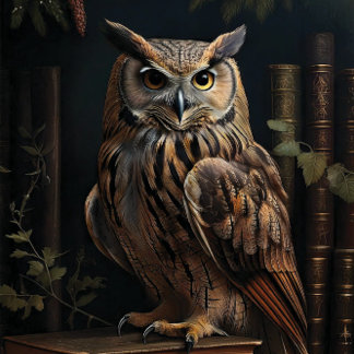 Arcane Guardian The Mystical Owl Tissue Paper