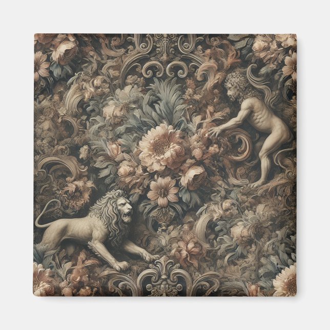 Arcane Majesty – Gothic Baroque Design Magnet (Front)