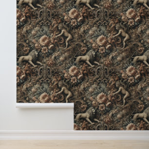 Arcane Majesty – Gothic Baroque Design Wallpaper
