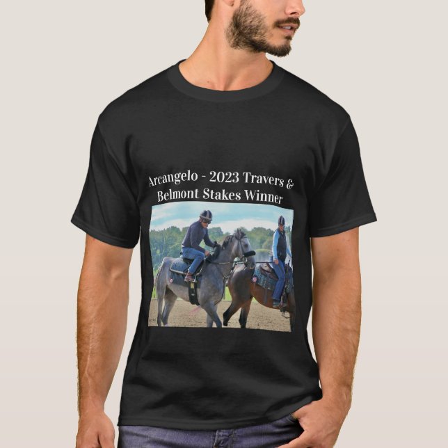 Arcangelo - Belmont & Travers Stakes Winner 2023 T-Shirt (Front)