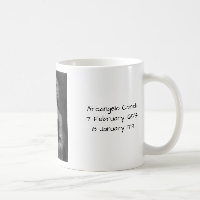 Arcangelo Corelli Coffee Mug (Right)