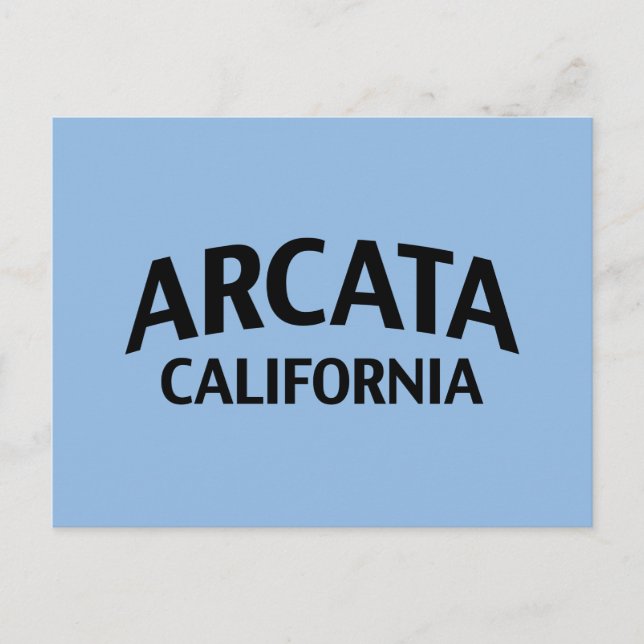 Arcata California Postcard (Front)