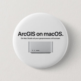 ArcGIS on macOS 2 Inch Round Button