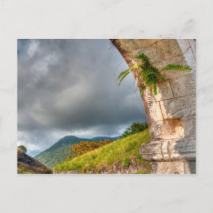 Arch at Brimstone Hill Fortress Postcard