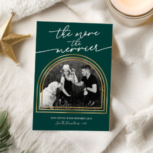 Arch Frame Christmas Pregnancy Announcement 