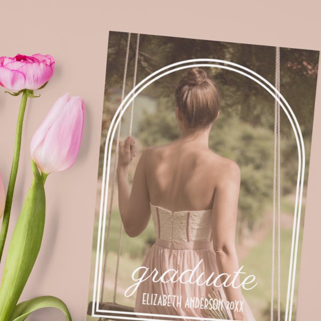 Arch Frame Graduation Announcement (Creator Uploaded)