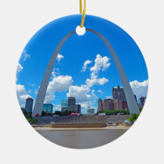 Arch-from-boat Ceramic Ornament