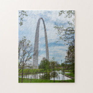 Arch From The Park Jigsaw Puzzle