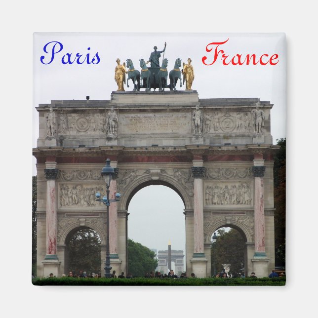 Arch in Paris Magnet (Front)
