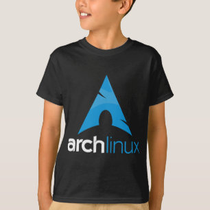 Arch Linux  with tagline and Logo Open Source Os t T-Shirt