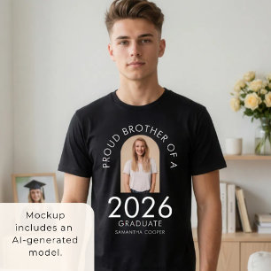 Arch Photo Proud Brother of 2026 Graduate  T-Shirt