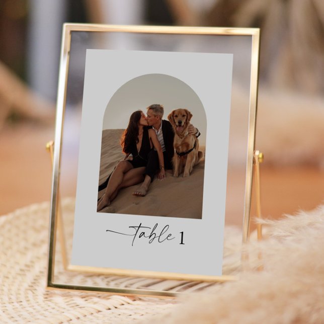 Arch Photo Wedding Table Numbers (Creator Uploaded)
