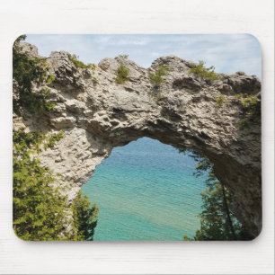 Arch Rock on Mackinac Island, Michigan Mouse Pad