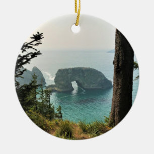 Arch Rock, Samuel H. Boardman, Oregon Coast Ceramic Ornament