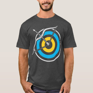 Arch Sport Archer Archery Arrow And Bow (17) T-Shirt