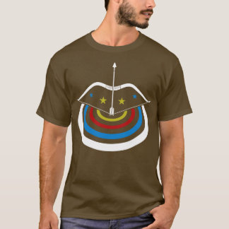 Arch Sport Archer Archery Arrow And Bow T-Shirt