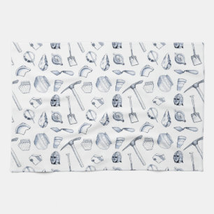 Archaeological Fragments Tea Towel