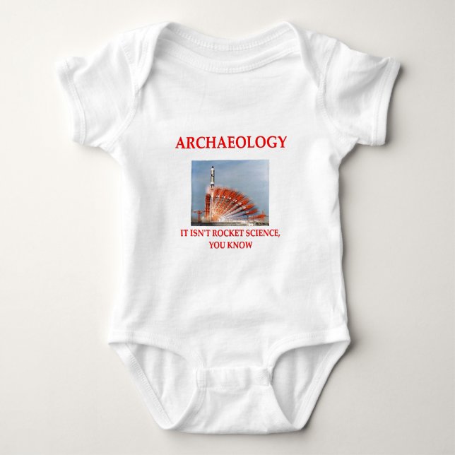 archaeologist baby bodysuit (Front)