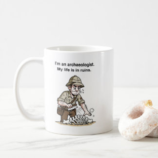 Archaeologist Explorer Spirit – Ancient Discovery Coffee Mug