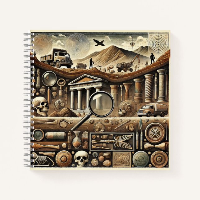 Archaeology & Ancient Civilizations Notebook (Front)