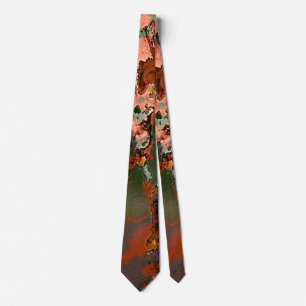 Archaeology Dig Abstract Necktie