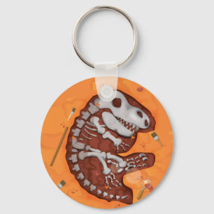 Archaeology Dig Keychain