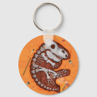 Archaeology Dig Keychain