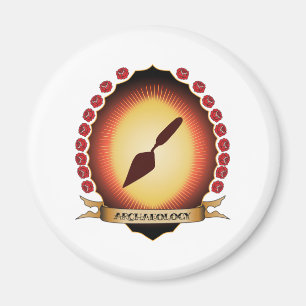 Archaeology Mandorla Magnet