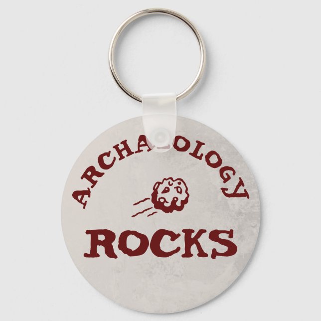 Archaeology rocks keychain (Front)