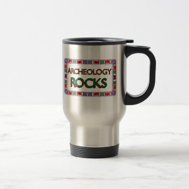 Archaeology Rocks Travel Mug (Right)