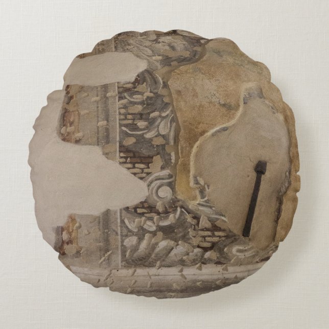 Archaeology Round Pillow (Front)