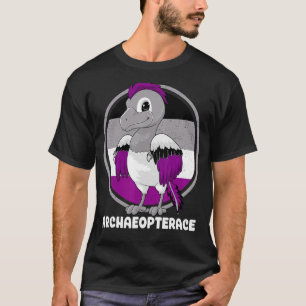 Archaeopterace Asexual Archaeopteryx Lgbtq Gay Pri T-Shirt