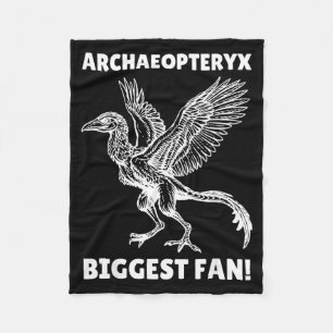 Archaeopteryx fleece blanket