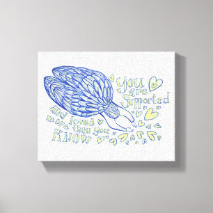 Archange Michael Peinture Toile Enveloppée Art