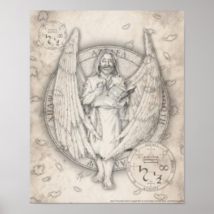 Archangel Azrael Print