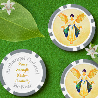 Archangel Gabriel “Be Near” Prayer Token | Peace