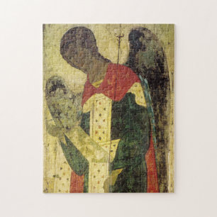 Archangel Gabriel by Andrei Rublev Jigsaw Puzzle
