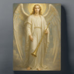 Archangel Gabriel – Divine Messenger of Light Plaque<br><div class="desc">Invoke the serene power and guidance of Archangel Gabriel with this beautifully designed piece, perfect for spiritual inspiration and daily connection. Known as the celestial messenger, Gabriel brings clarity, hope, and divine communication. Whether you're journalling your dreams, decorating your space, or gifting a spiritual soul, this item serves as a...</div>