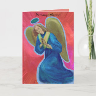 Archangel Gabriel Greeting Card