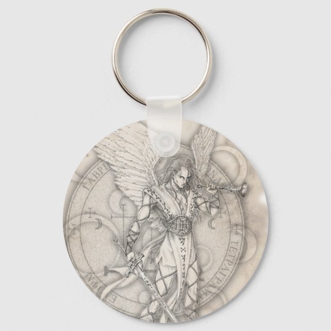 Archangel Gabriel Keychain (Front)