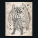 Archangel Jophiel Print<br><div class="desc">Jophiel: The Beauty of God.  The patron angel of artists,  Jophiel is the angel of beauty,  inspiration and illumination,  including bringing corruption to light.  Along with Zadkiel,  is always at Michael's side as he enters battle.</div>