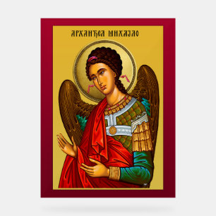 Archangel Michael 2 Acrylic Sign