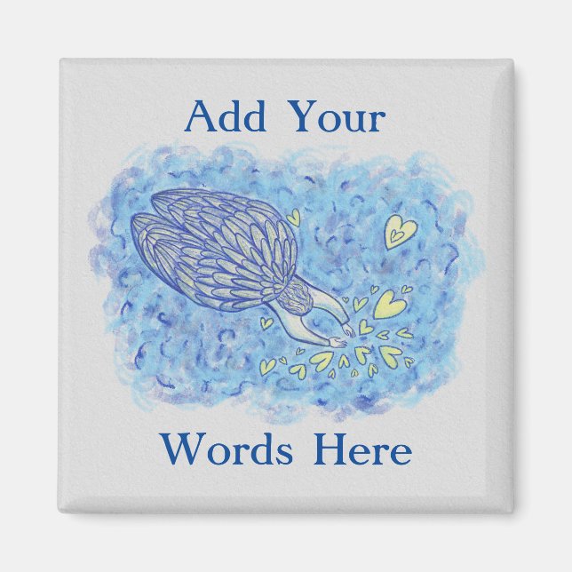 Archangel Michael Art Custom Fridge Magnets (Front)