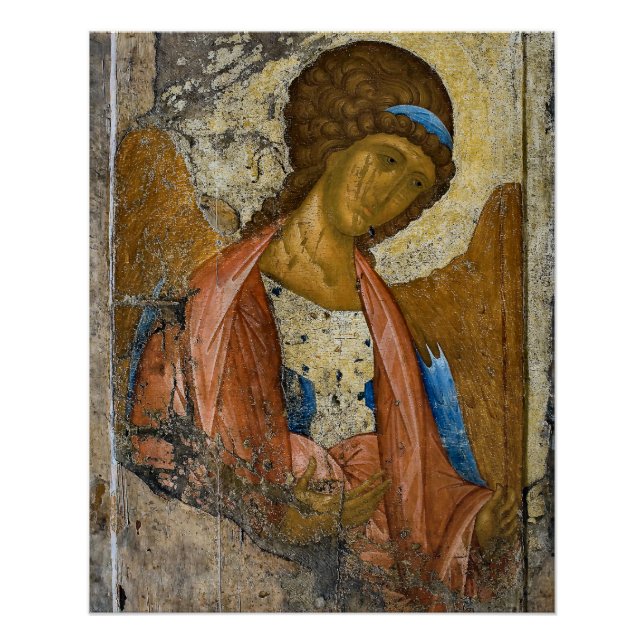 Archangel Michael by Andrei Rublev Poster (Front)
