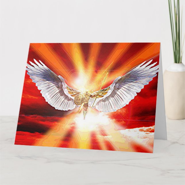 Archangel Michael Card (Front)