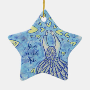 Archangel Michael Custom Holiday Gift Ornaments