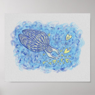 Archangel Michael Custom Poster Art Print