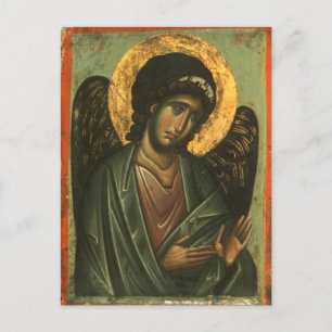 Archangel Michael from Sinai Orthodox Icon Postcard