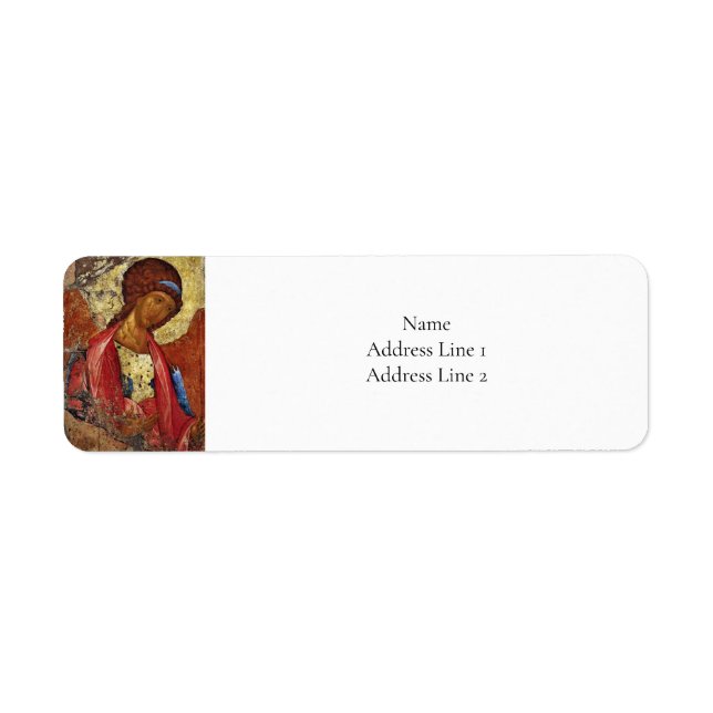Archangel Michael Icon by Andrei Rublev (Front)